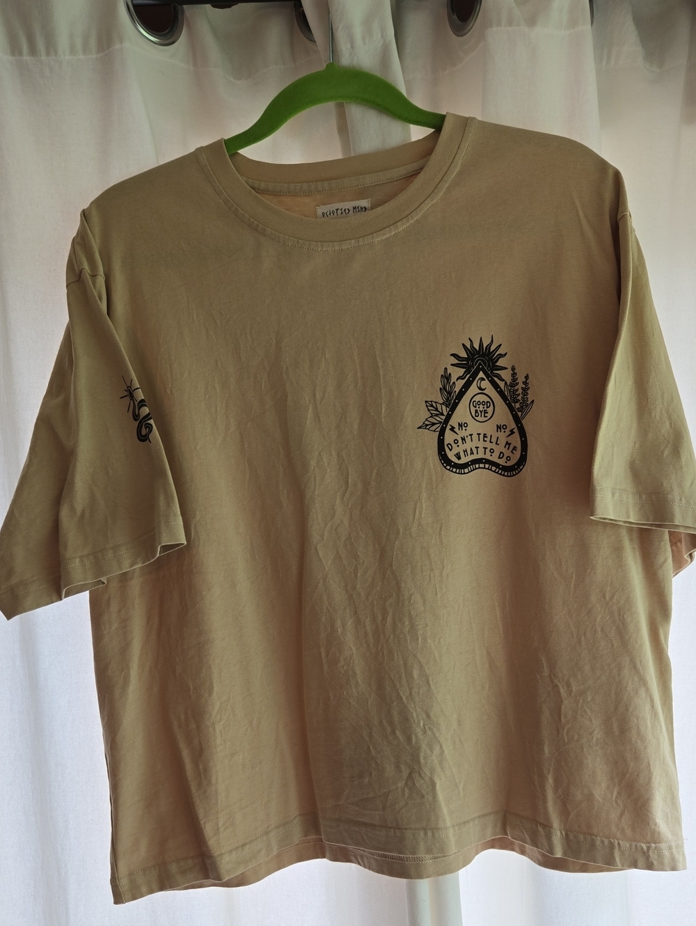 Octopied Mind Ouija Planchette Crop Tee